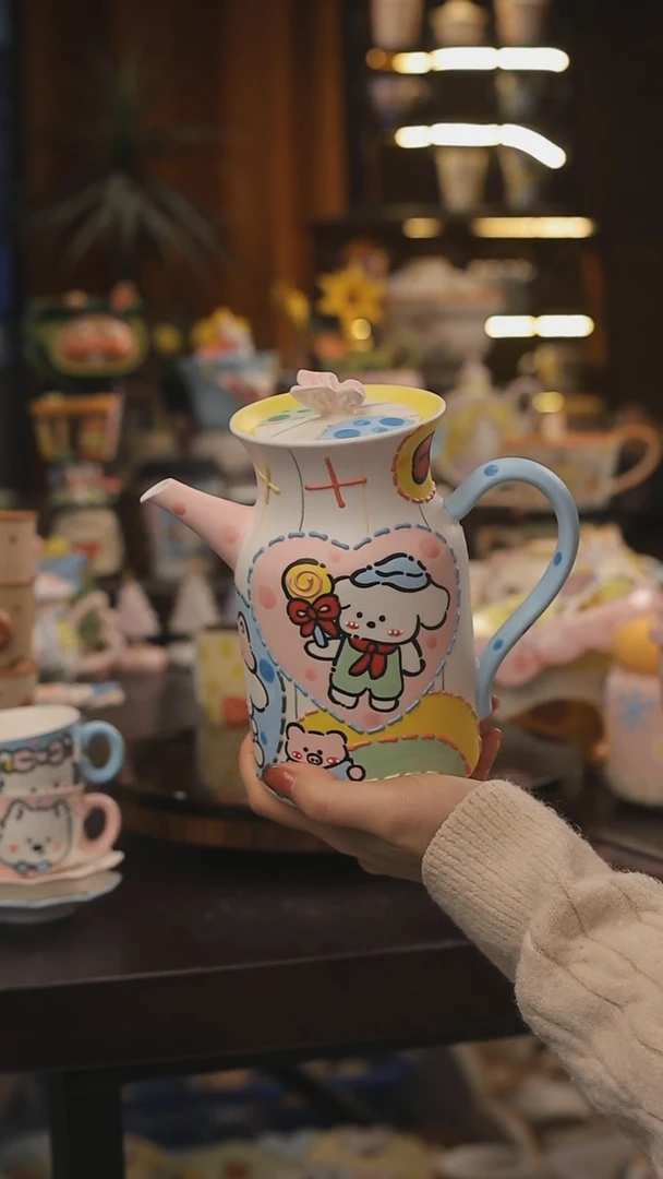 景德镇釉下彩绘设计师款式陶瓷