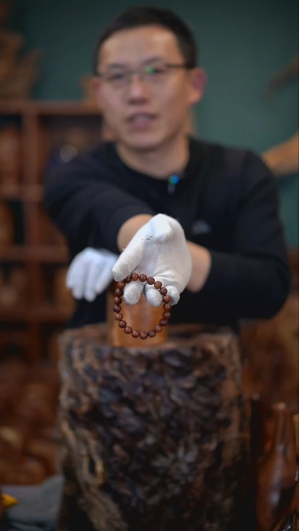 【闪购商品】枣木雷击枣木手串1.0五个