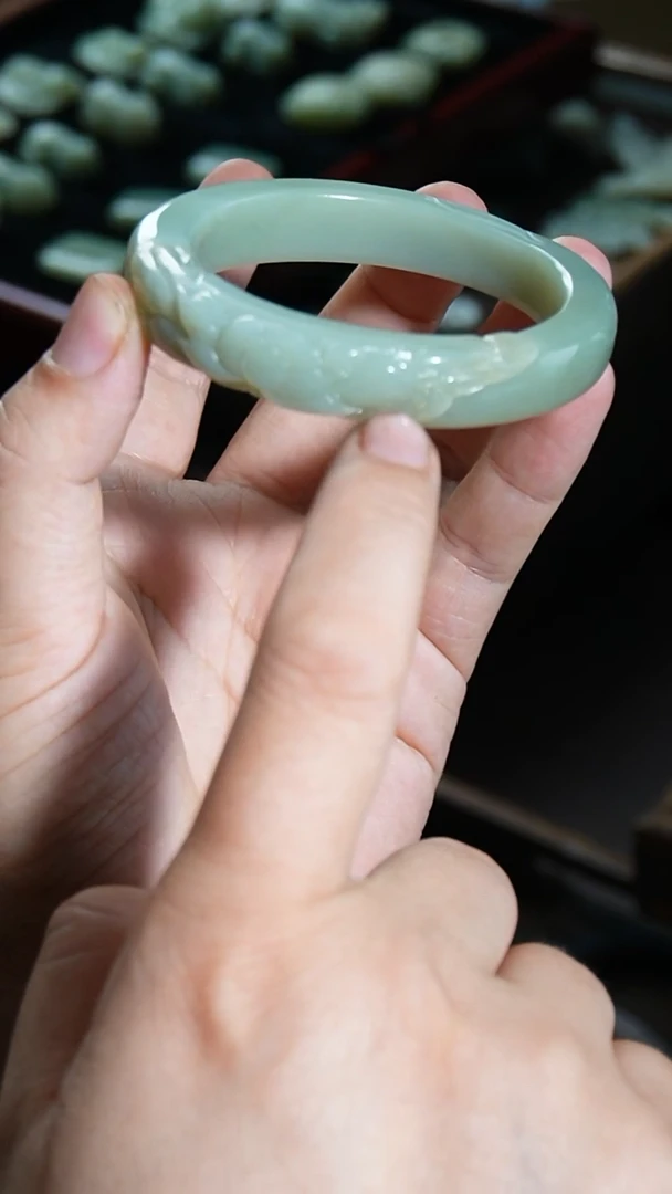 和田玉手镯未镶嵌0001
