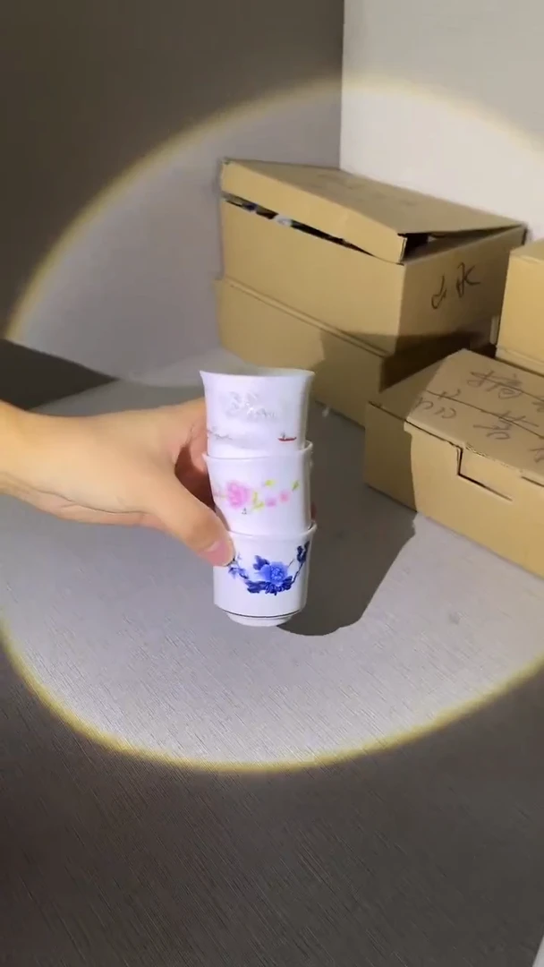 景德镇高温瓷三小马蹄
