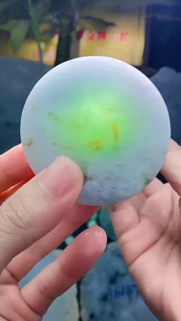 未镶嵌挂件翡翠小雨458