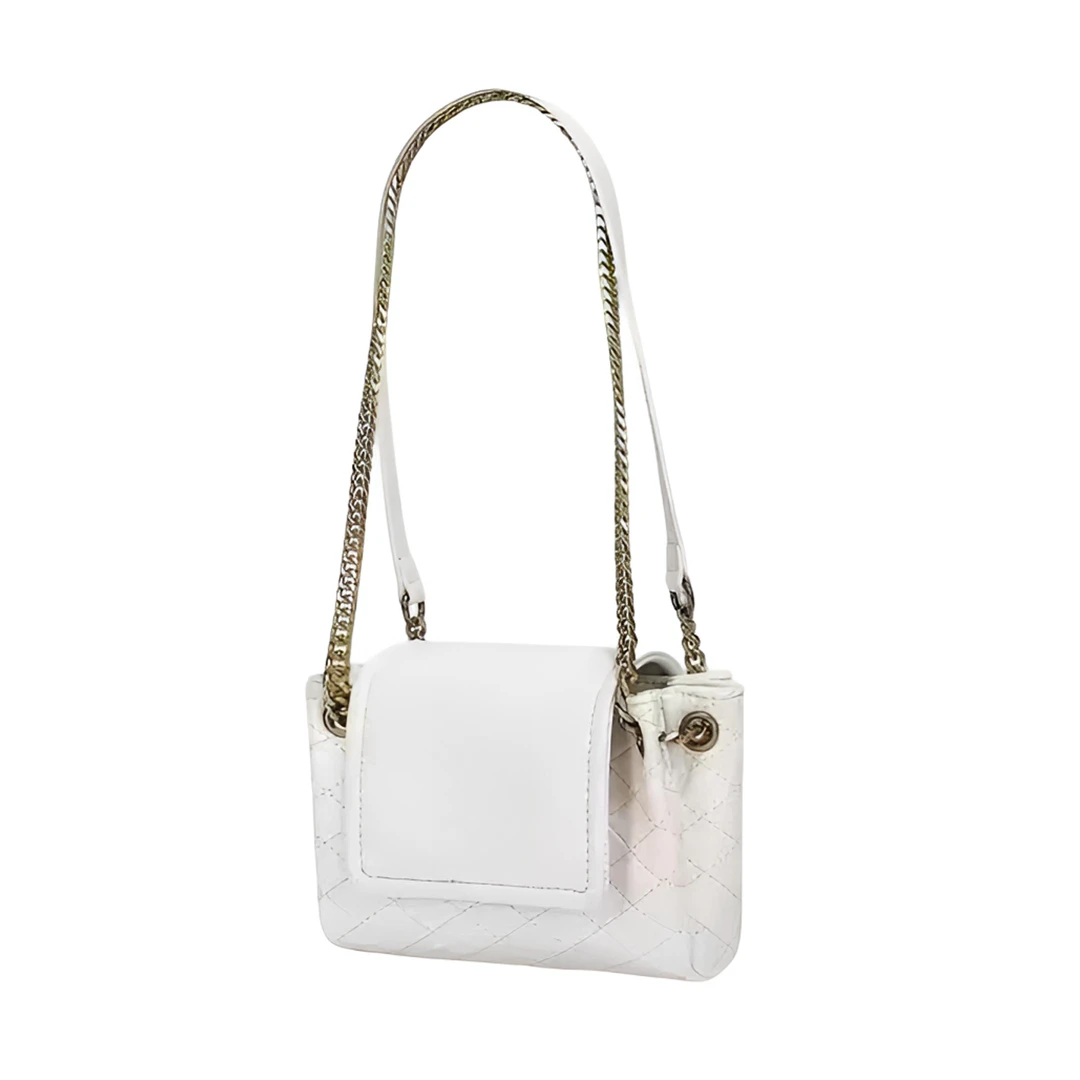 【CF】2025年新款时尚百搭潮流单肩斜挎洛丽塔女包 8309-白色