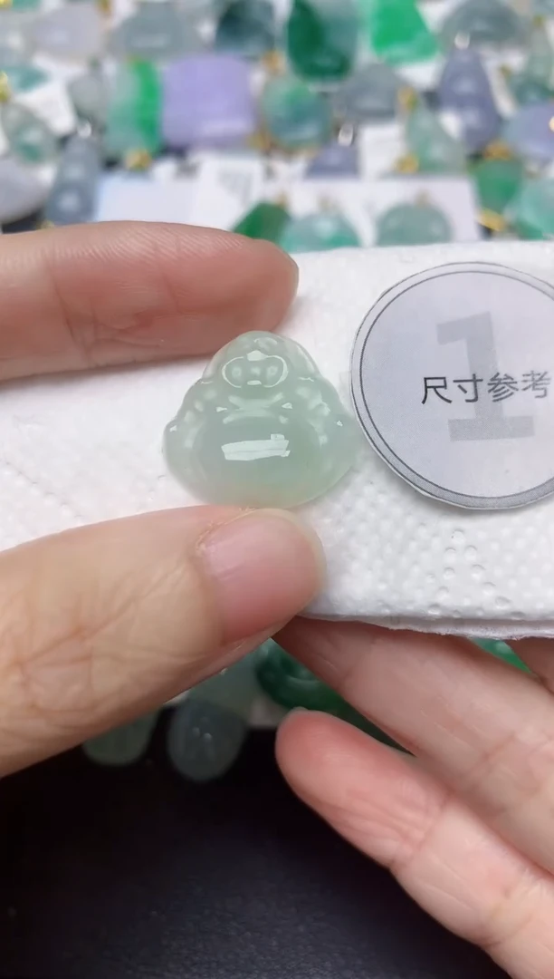 颈饰未镶嵌翡翠天然缅甸A货翡翠