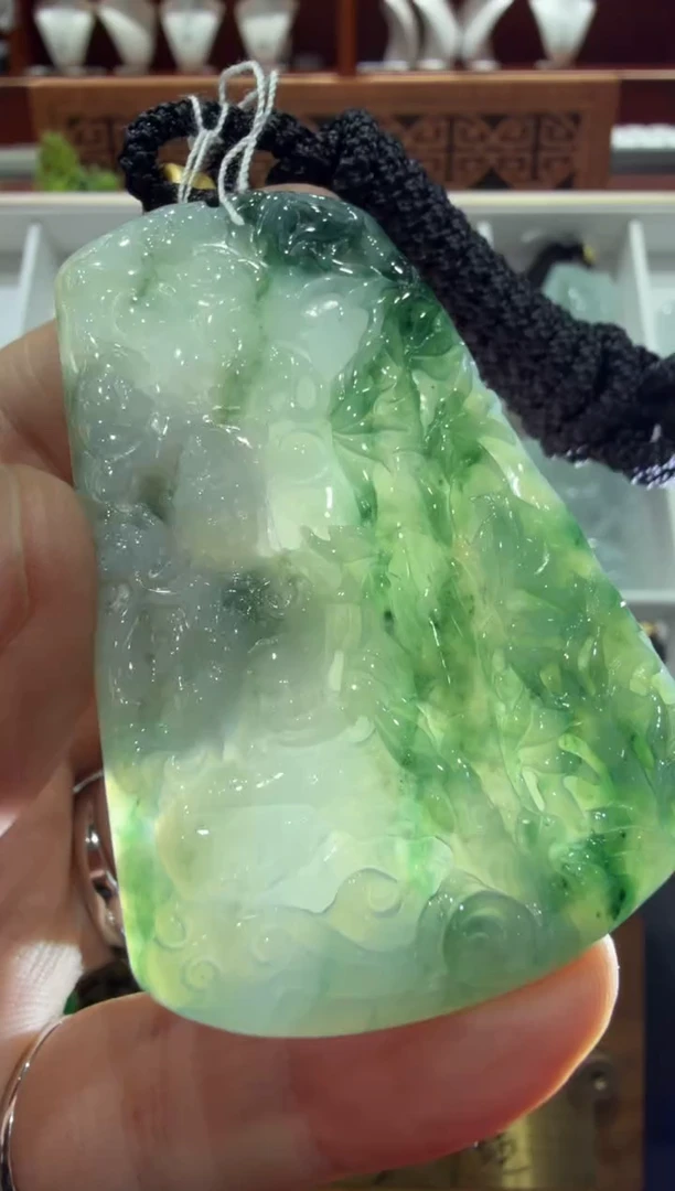 未镶嵌挂件翡翠A货翡翠多样性孤品