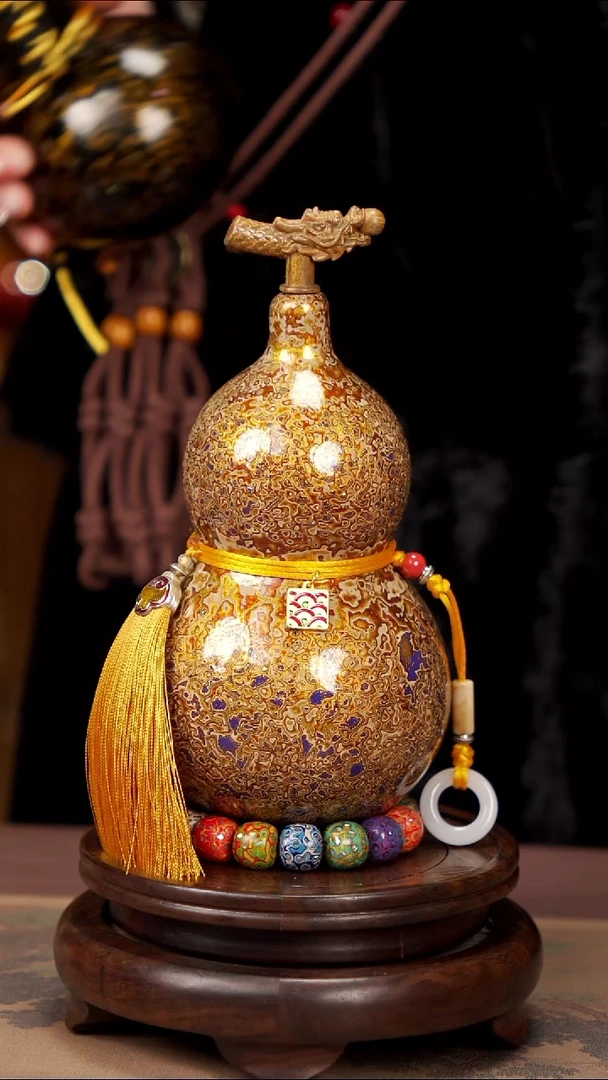 【闪购商品】78易林高端工艺大漆酒葫芦518