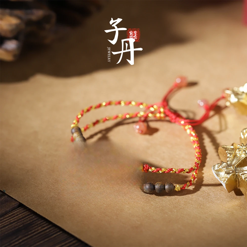 【诗语】18K太太牌红手绳 T4-134 I5-118