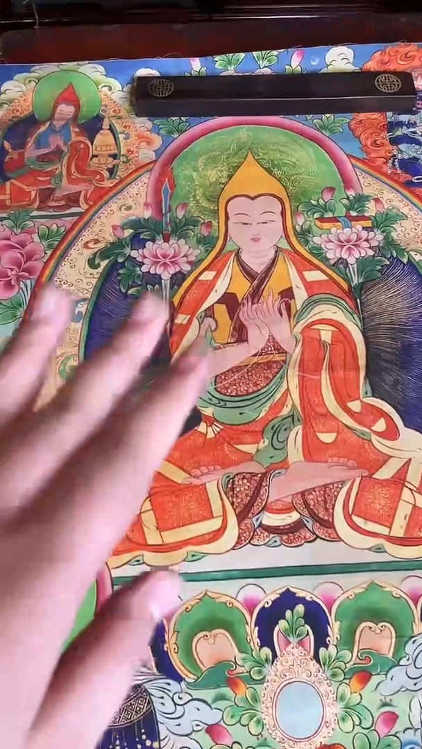 卷轴画手绘唐卡057