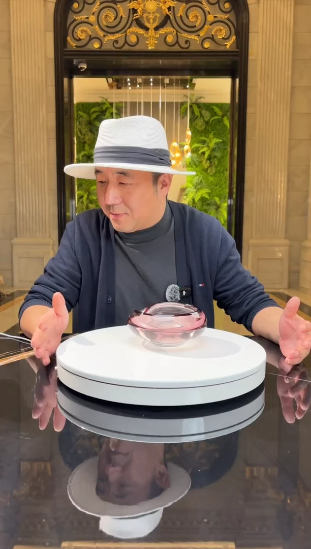 【闪购商品】摆件AJ01002紫色小烟灰缸