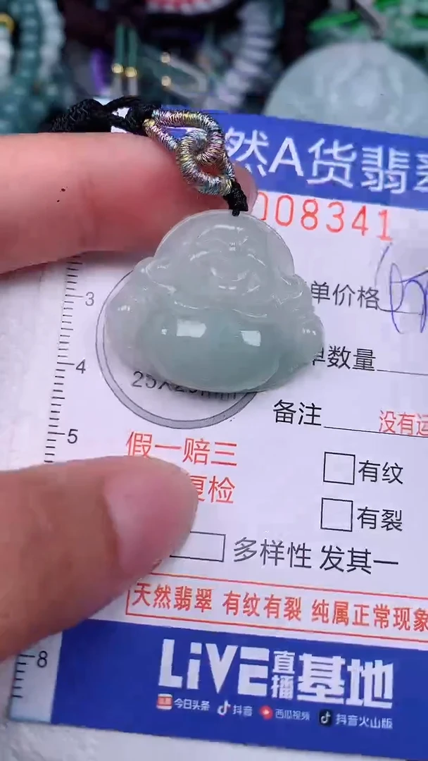 翡翠未镶嵌颈饰...0008341