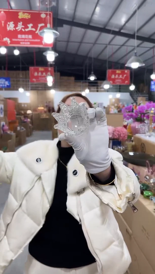 【闪购商品】无铅玻璃悠悠V-花器-23早一对