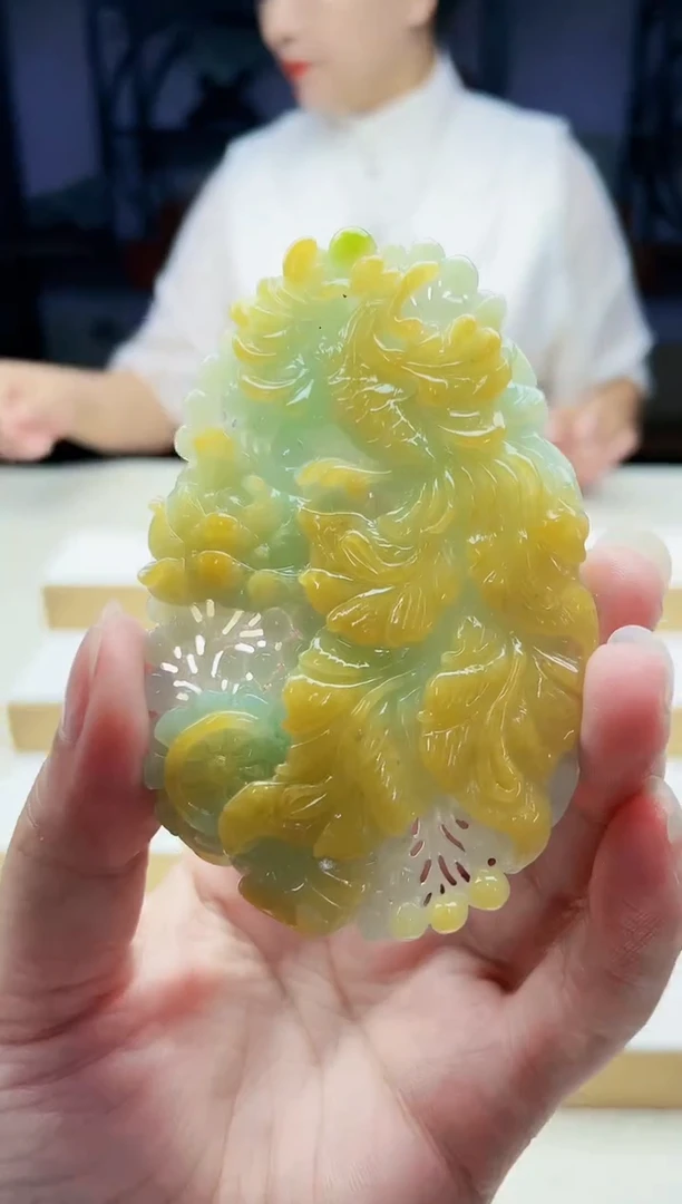 未镶嵌定制翡翠毛货09190323