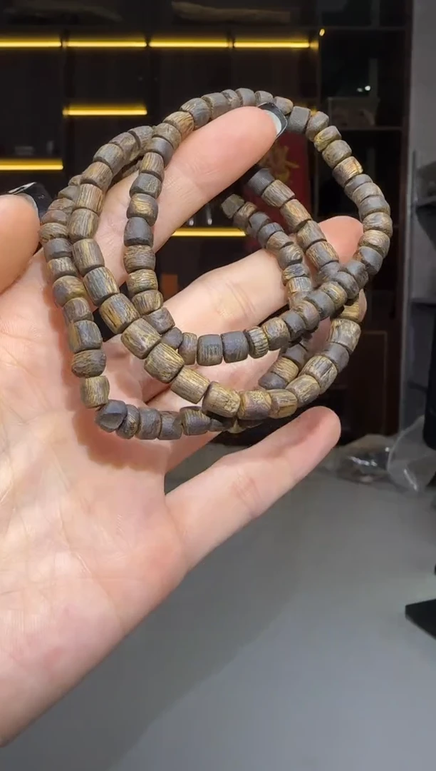 沉香碎屑沉香789号张勺子沉水随形05单圈配碎屑香粉多样性发一4