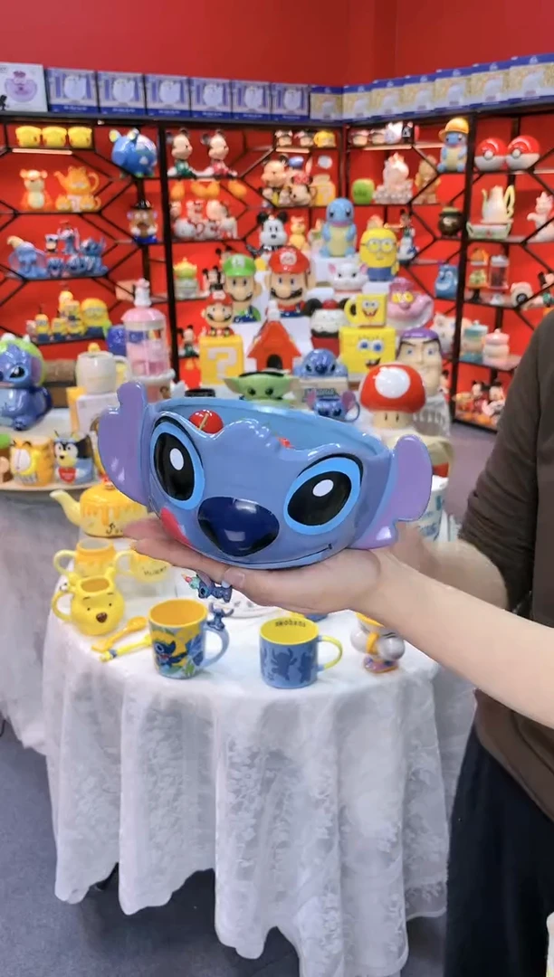 【闪购商品】1@@史迪奇水果沙拉碗