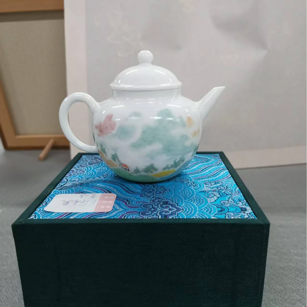 张凤翔老师手绘茶壶