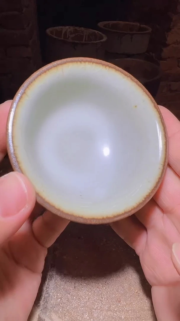 茶盏用****782柴烧建盏主人杯