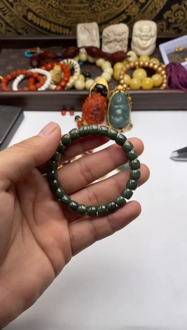 未镶嵌手串和田玉和田玉手串