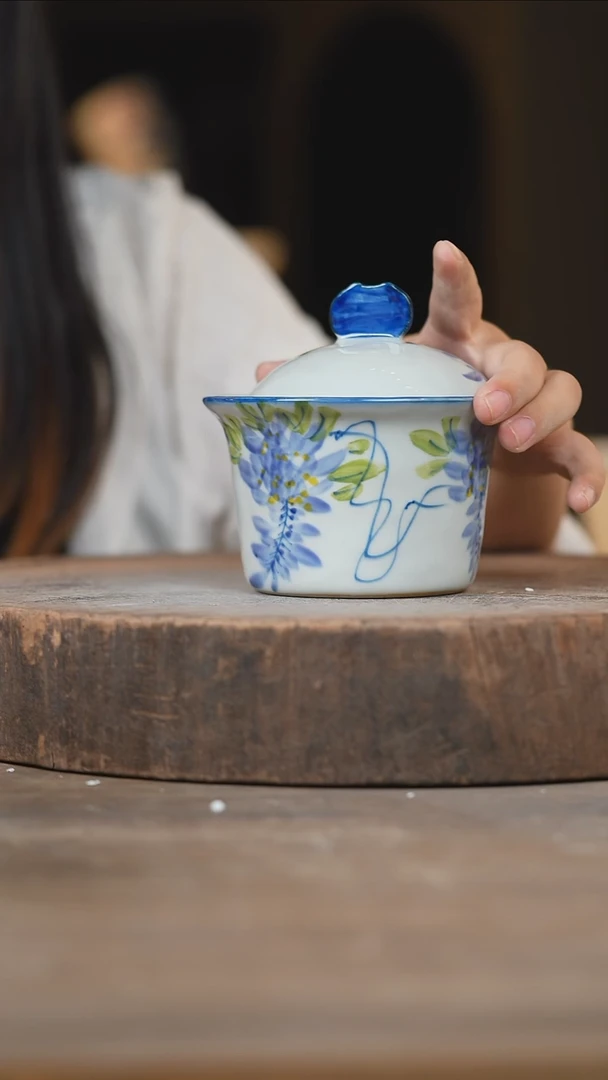 瓷片景德镇高温釉下彩（食品级）