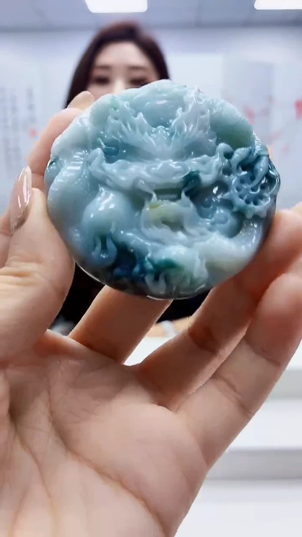 未镶嵌定制翡翠4829ty-毛货挂件40