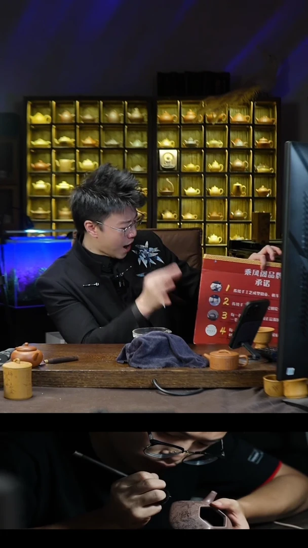 茶壶紫砂紫砂茶壶汉瓦01-CK