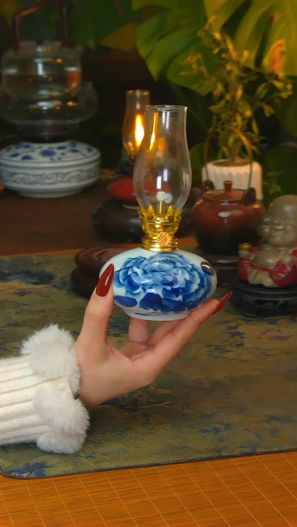 【闪购商品】景德镇陶瓷灯摆件