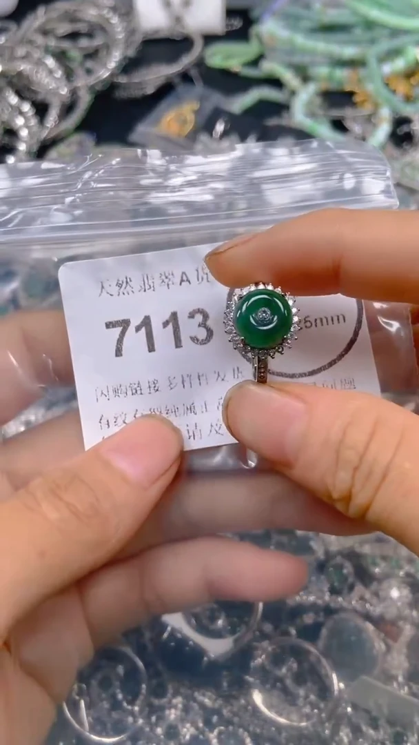 颈饰未镶嵌翡翠7113