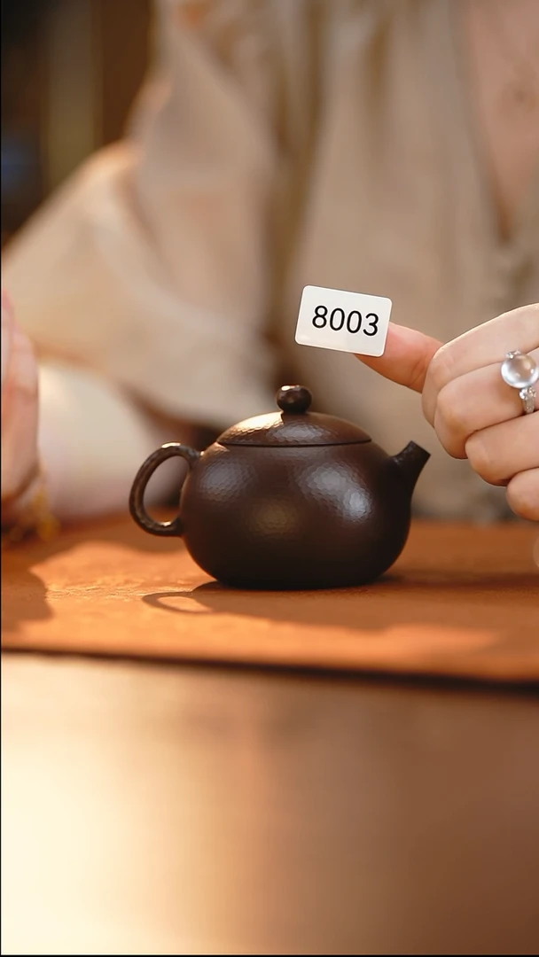 雲梦茶器紫陶茶壶8003
