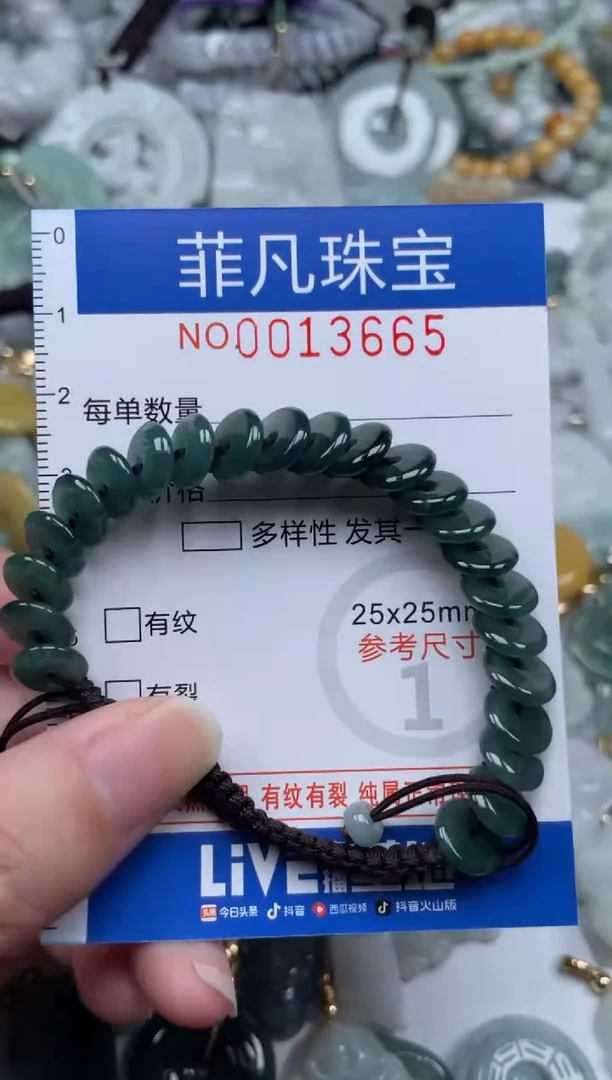 颈饰未镶嵌翡翠13665