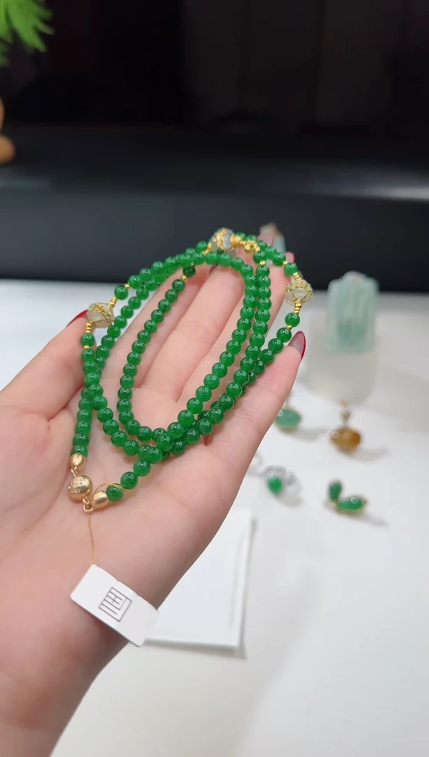 未镶嵌手串翡翠【鑫鑫】