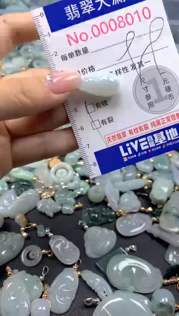 颈饰未镶嵌翡翠8010