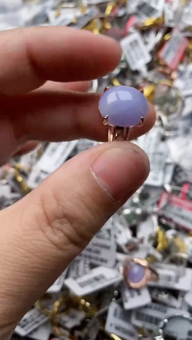 【闪购商品】翡翠戒指银S925镶嵌111111---4