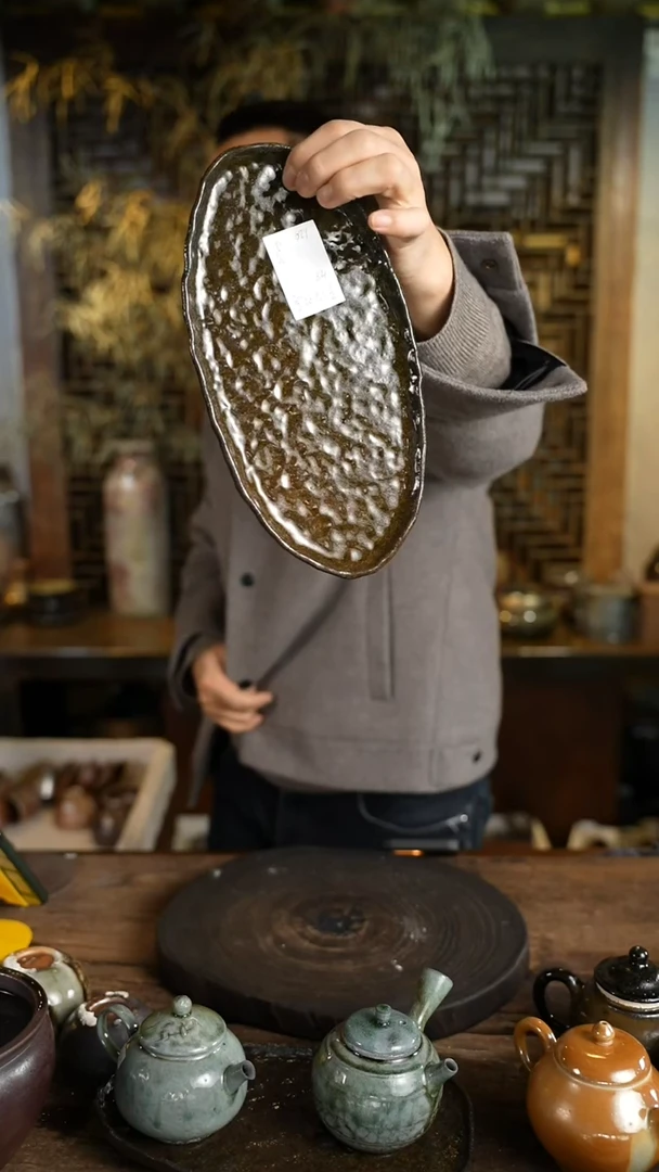 【闪购商品】浪鬼柴烧龙窑系列壶承
