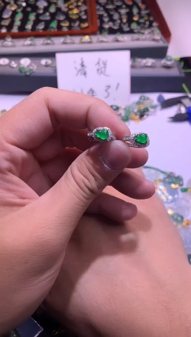【闪购商品】翡翠吊坠(不含链)银S925镶嵌1