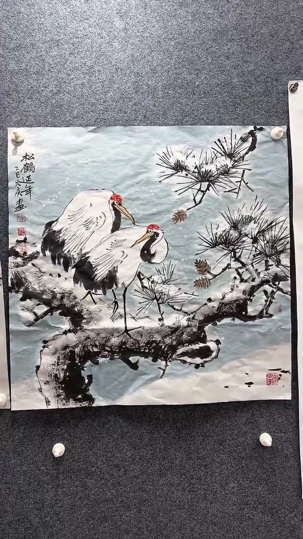 国画李火庆/国画/花鸟