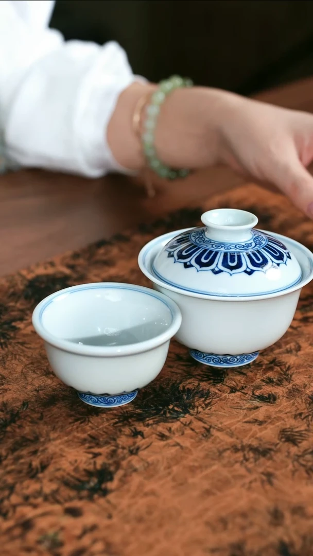 摆件瓷景德镇邮政专属链接@@@JD751+JD752