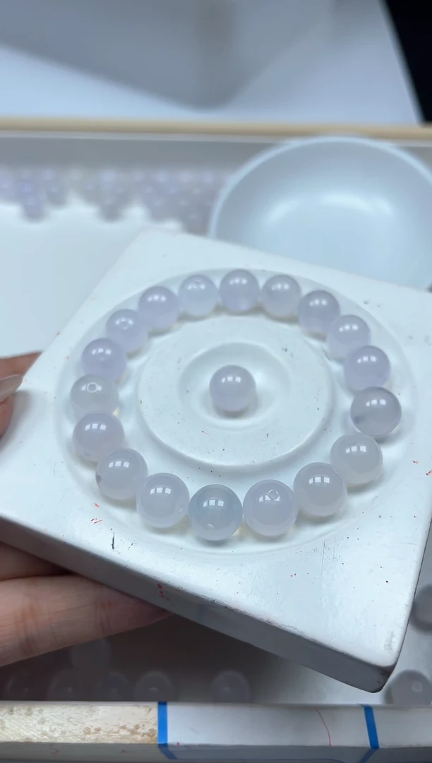 南红玛瑙散珠未镶嵌B429紫荔枝冻10mm10个15元