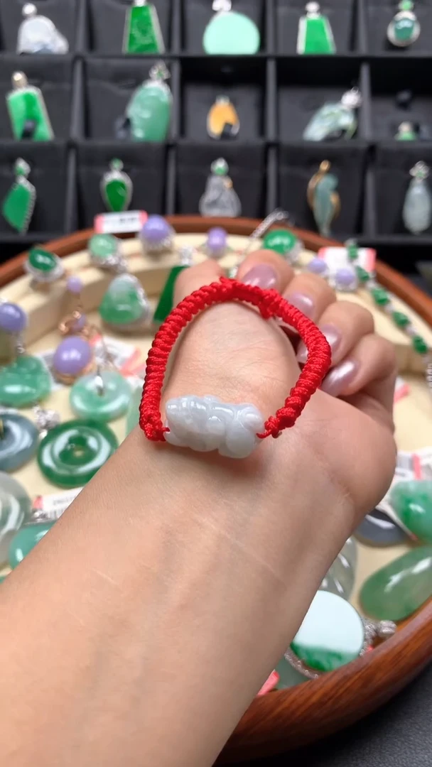 【闪购商品】翡翠颈饰未镶嵌天然缅甸A货翡翠没运费险