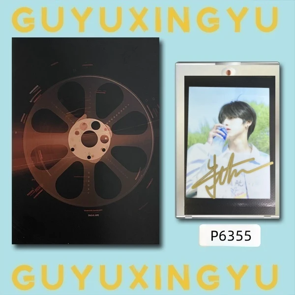 P6355【朱志鑫】正品拍立得照片 黑边