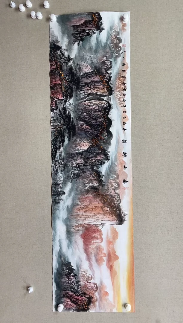 国画180*48 李金华李金华李金华李金华李金华