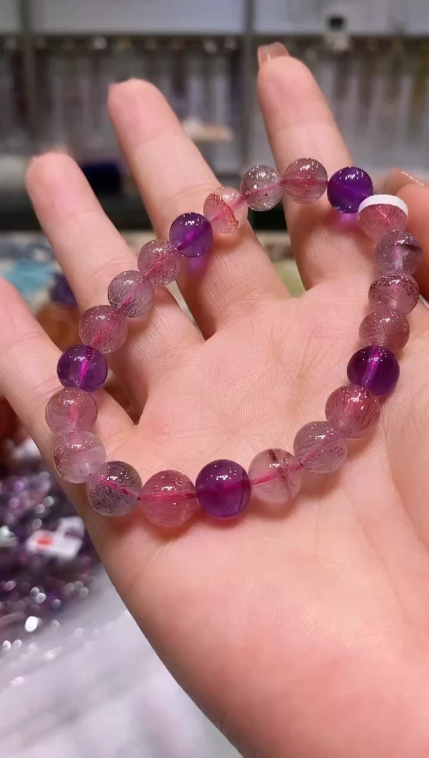 未镶嵌手链水晶多样性发其一8.5+