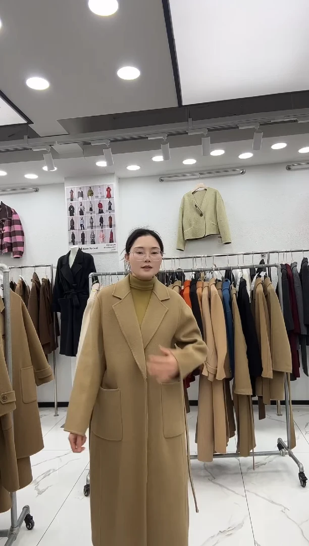 秋冬经典羊毛外套编码113