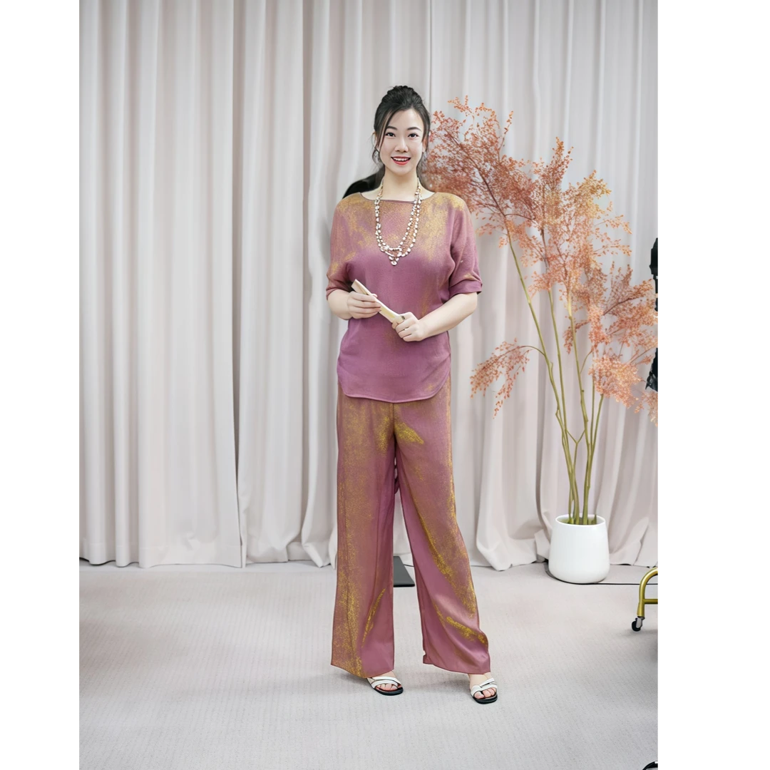 烁之悦618清 【非遗香云纱】810花影