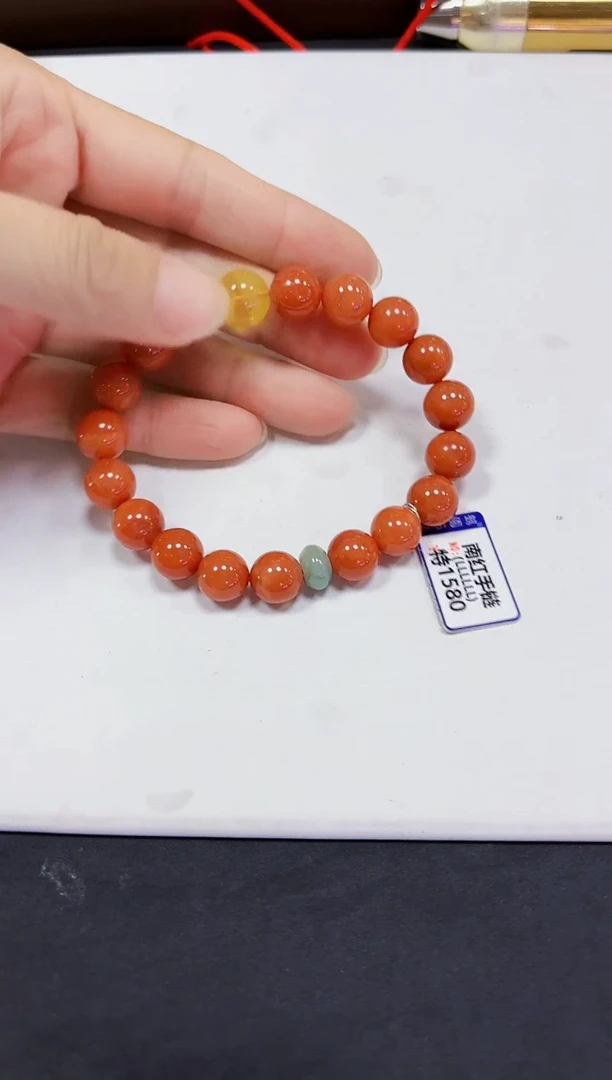 南红玛瑙未镶嵌颈饰手链