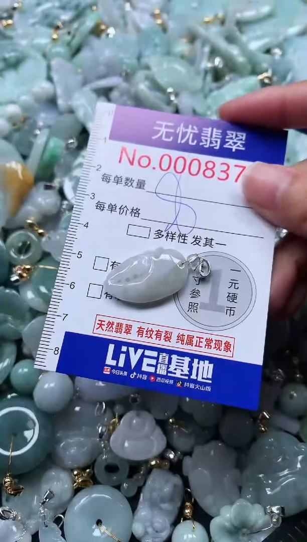 颈饰未镶嵌翡翠8371