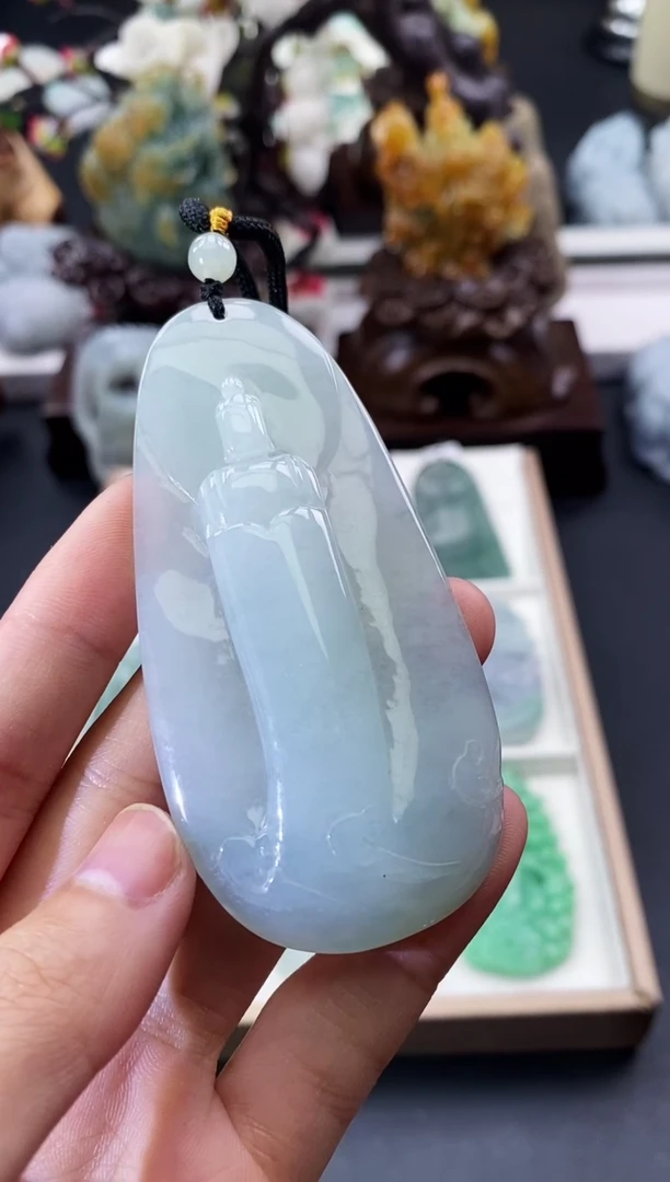 颈饰未镶嵌翡翠天然缅甸A货翡翠