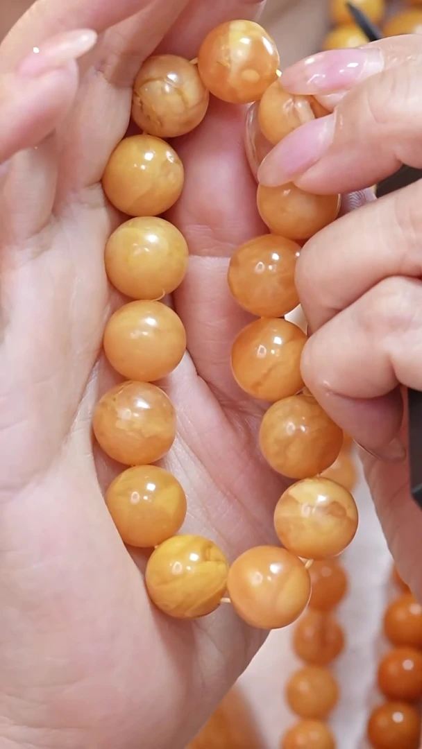 蜜蜡颈饰未镶嵌7163天然蜜蜡珠宝奇石云端妖孽全部保真