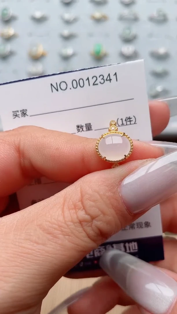 【闪购商品】翡翠戒指银S925镶嵌·