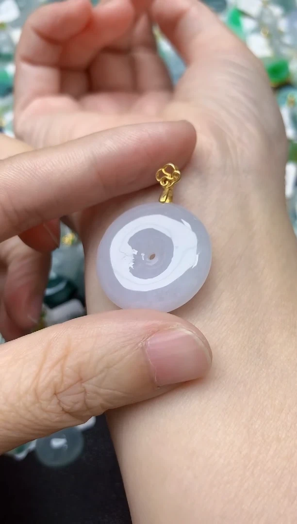 颈饰未镶嵌翡翠天然缅甸A货翡翠