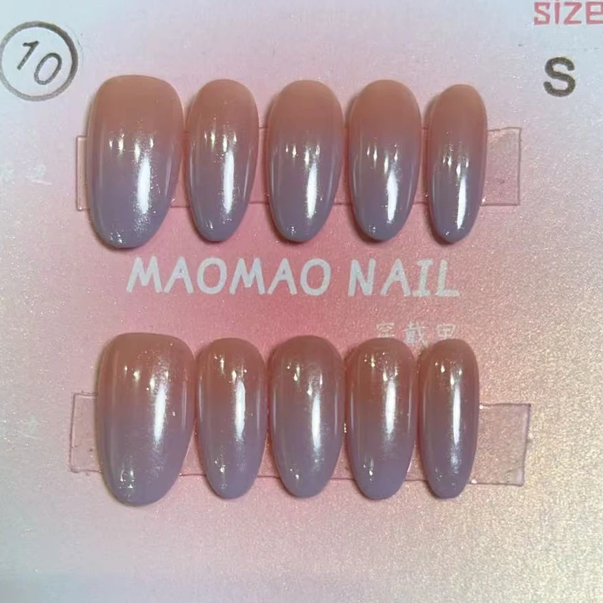 现货咕【紫魔镜粉】MAOMAO重工纯手工穿戴甲穿戴式