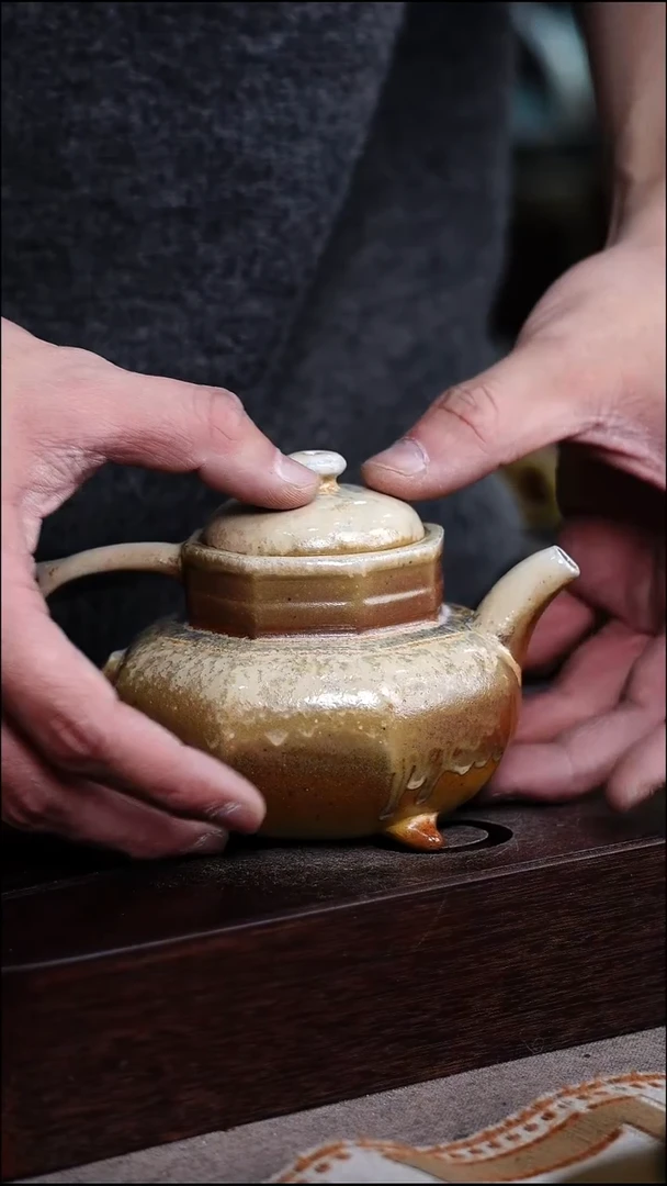 茶壶紫砂宜兴柴烧紫砂壶