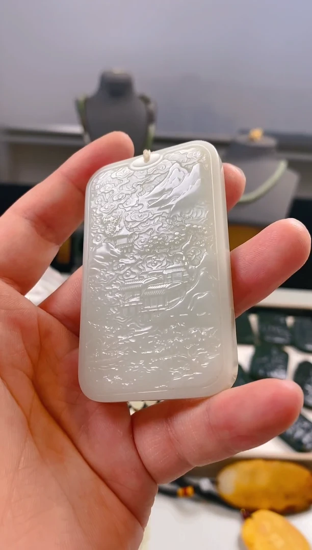 颈饰未镶嵌和田玉16